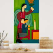 Jose Maria y su Angel 2009 Poster (Keuken)