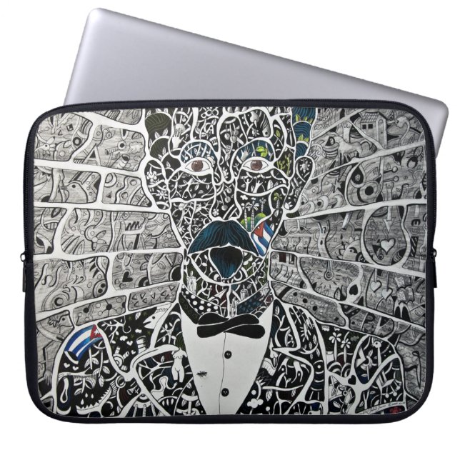 JOSE MARTI LAPTOP SLEEVE (Voorkant)