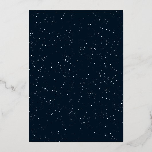 Jose moderne twee foto's met een dikke kerstmis folie feestdagenkaart (Achterkant)