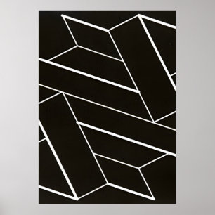 Josef Albers kunststijl Poster