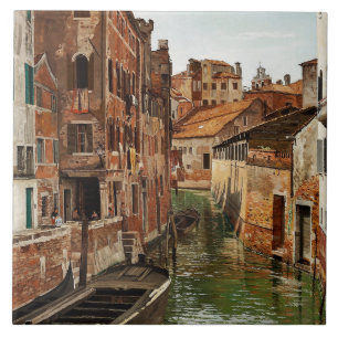 Josef Theodor Hansen Ponte Della Tana Venice Tegeltje