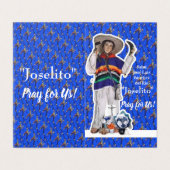 Joselito Prayer Card (Outside Unfolded)