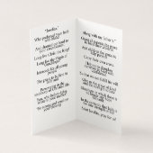 Joselito Prayer Card (Inside)