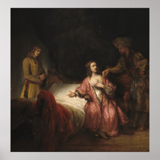 Joseph Accusé - Poster de Rembrandt Fine Art (Devant)