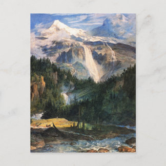 Joseph Anton Koch, Schmadribach Wasserfall, 1822 Briefkaart
