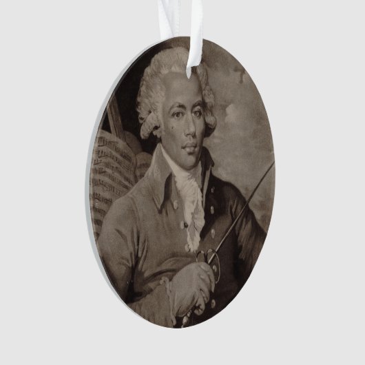 Joseph Bologne Chevalier de Saint-Georges (devant)