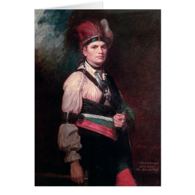 Joseph Brant, opperbevelhebber van de Mohawks, 174 (Voorkant)
