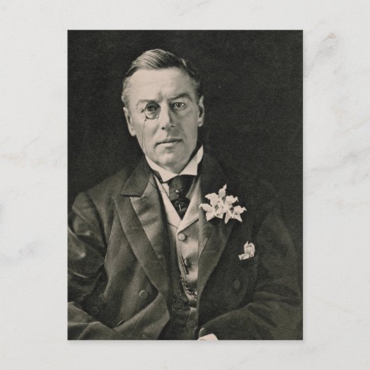 Joseph Chamberlain Briefkaart (Voorkant)