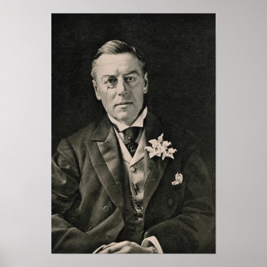 Joseph Chamberlain Poster (Voorkant)