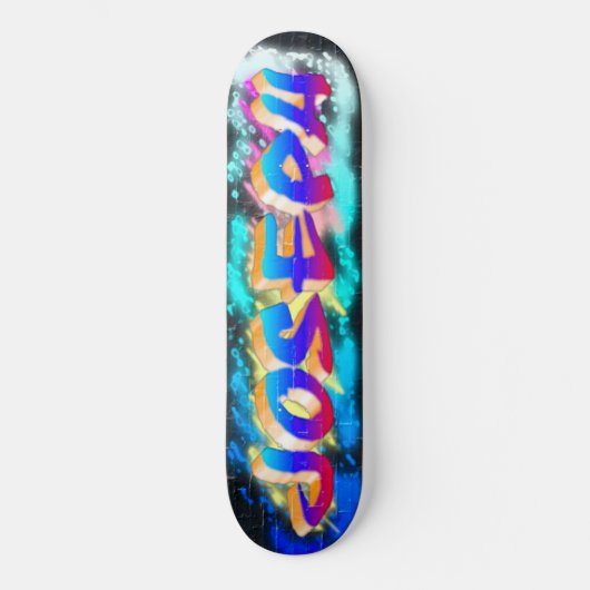 JOSEPH Customisé Graffiti Skateboard (Recto)