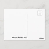 JOSEPH DOOR IAN ROZ BRIEFKAART (Achterkant)