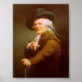 Joseph Ducreux Self Portrait Poster (Voorkant)