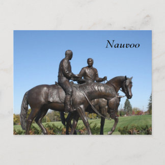 Joseph en Hyrum Smith Statue Briefkaart