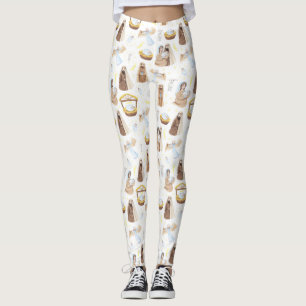 Joseph en Mary Kerstmis Leggings