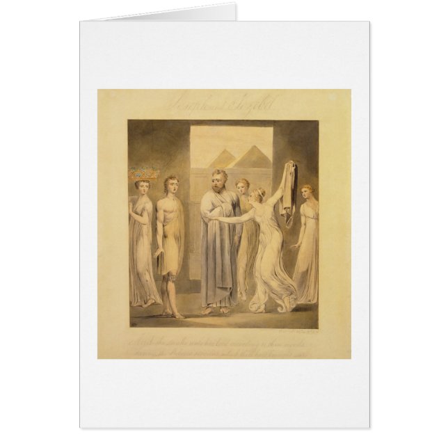 Joseph et épouse de Potiphar, 1803-05 (stylo et (Devant)