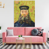 Joseph-Étienne Roulin (door Vincent van Gogh) Canvas Afdruk (Insitu (Woonkamer))