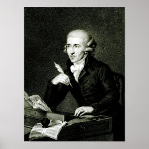 Joseph Haydn c.1770 Poster