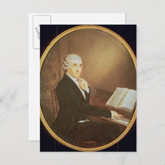 Joseph Haydn c.1795 Briefkaart (Voorkant / Achterkant)