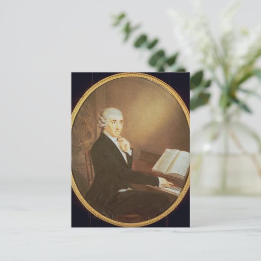 Joseph Haydn c.1795 Briefkaart (Staand voorkant)