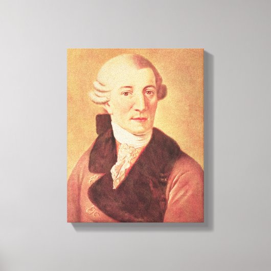 Joseph Haydn Canvas Afdruk (Voorkant)