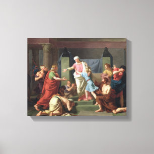 Joseph Herkend door zijn Broers, 1789 Canvas Afdruk