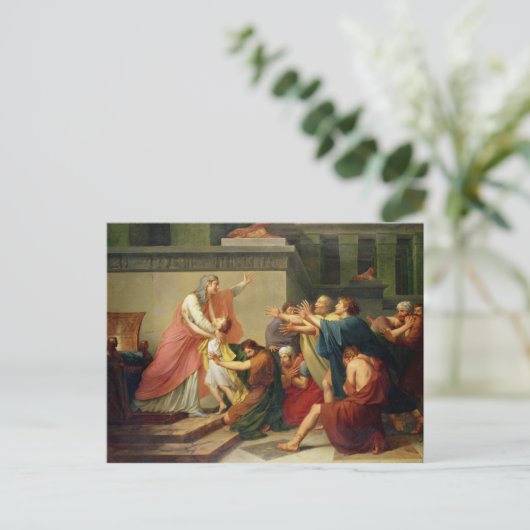 Joseph Herkend door zijn Broers Briefkaart (Staand voorkant)