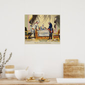 Joseph II, Catherine the Great en Frederick II Poster (Keuken)