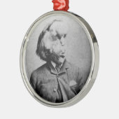 Joseph "John" Merrick The Elephant Man uit 1889 Metalen Ornament (Links)