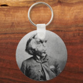 Joseph "John" Merrick The Elephant Man uit 1889 Sleutelhanger (Voorkant)