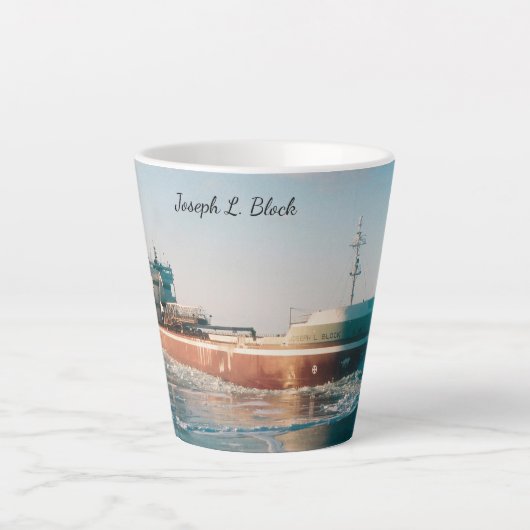 Joseph L. Block latte mug (Devant)