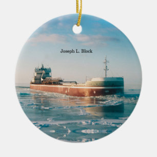 Joseph L. Blokkeerversiering Keramisch Ornament