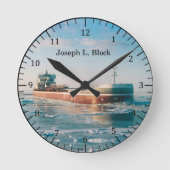 Joseph L. Horloge à bloc (Recto)