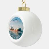 Joseph L. Ornement de boule de blocs ou de flocon  (Droite)