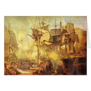 Joseph Mallord Turner - bataille de Trafalgar