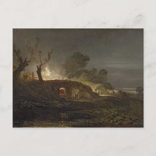 Joseph Mallord William Turner | A Limoen Kiln in C Briefkaart (Voorkant)