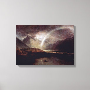 Joseph Mallord William Turner - Buttermere Lake Canvas Afdruk
