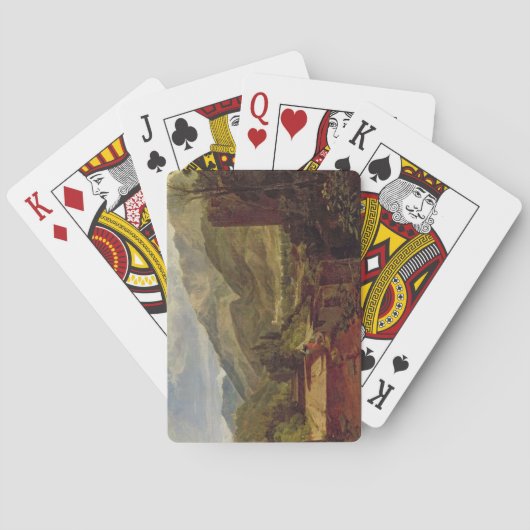 Joseph Mallord William Turner | Chateau de St. Mic Pokerkaarten (Achterkant)