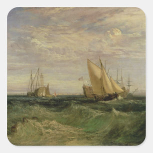 Joseph Mallord William Turner   De invloed van  Vierkante Sticker
