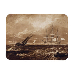 Joseph Mallord William Turner De Leader Zee Pie Magneet