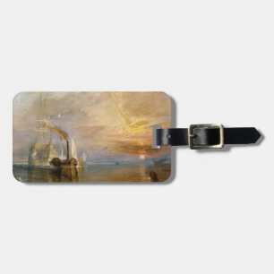 Joseph Mallord William Turner De strijdingstempe Bagagelabel