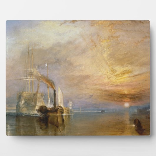 Joseph Mallord William Turner | De strijdingstempe Fotoplaat (Voorkant)
