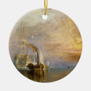 Joseph Mallord William Turner De strijdingstempe Keramisch Ornament