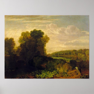 Joseph Mallord William Turner De Theems in Weyb Poster