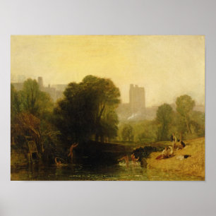 Joseph Mallord William Turner Dicht bij de Theem Poster