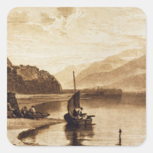 Joseph Mallord William Turner Inverary Pier, 185 Vierkante Sticker