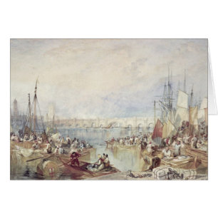 Joseph Mallord William Turner le port de Londres