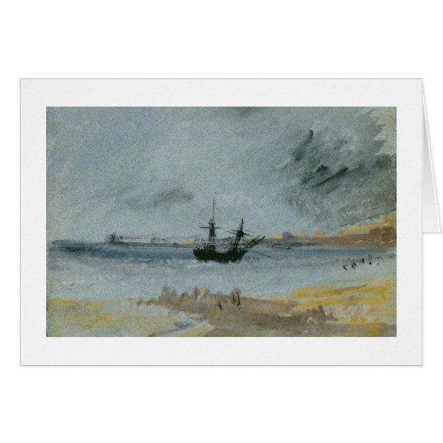 Joseph Mallord William Turner | Navire terrestre,  (Devant horizontal)