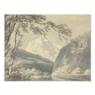 Joseph Mallord William Turner - Near Grindelwald Foto Afdruk