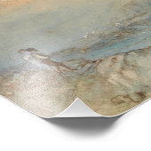 Joseph Mallord William Turner over de Mosell Foto Afdruk (Hoek)