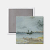 Joseph Mallord William Turner | Schip Aground, Bri Magneet (Voorkant / Achterkant)